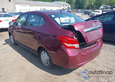 2019 Mitsubishi Mirage Es z USA, uszkodzony, nr VIN ML32F3FJ2KHF09705